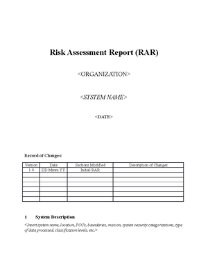 Risk-assessment-template - DETAILED SECURITY RISK ASSESSMENT TEMPLATE ...