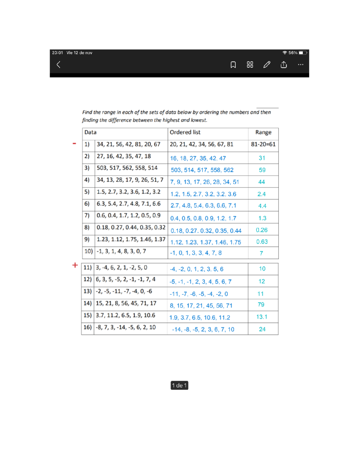 Math - Range Homework - Tarea - Math IV: mathematical models - Studocu