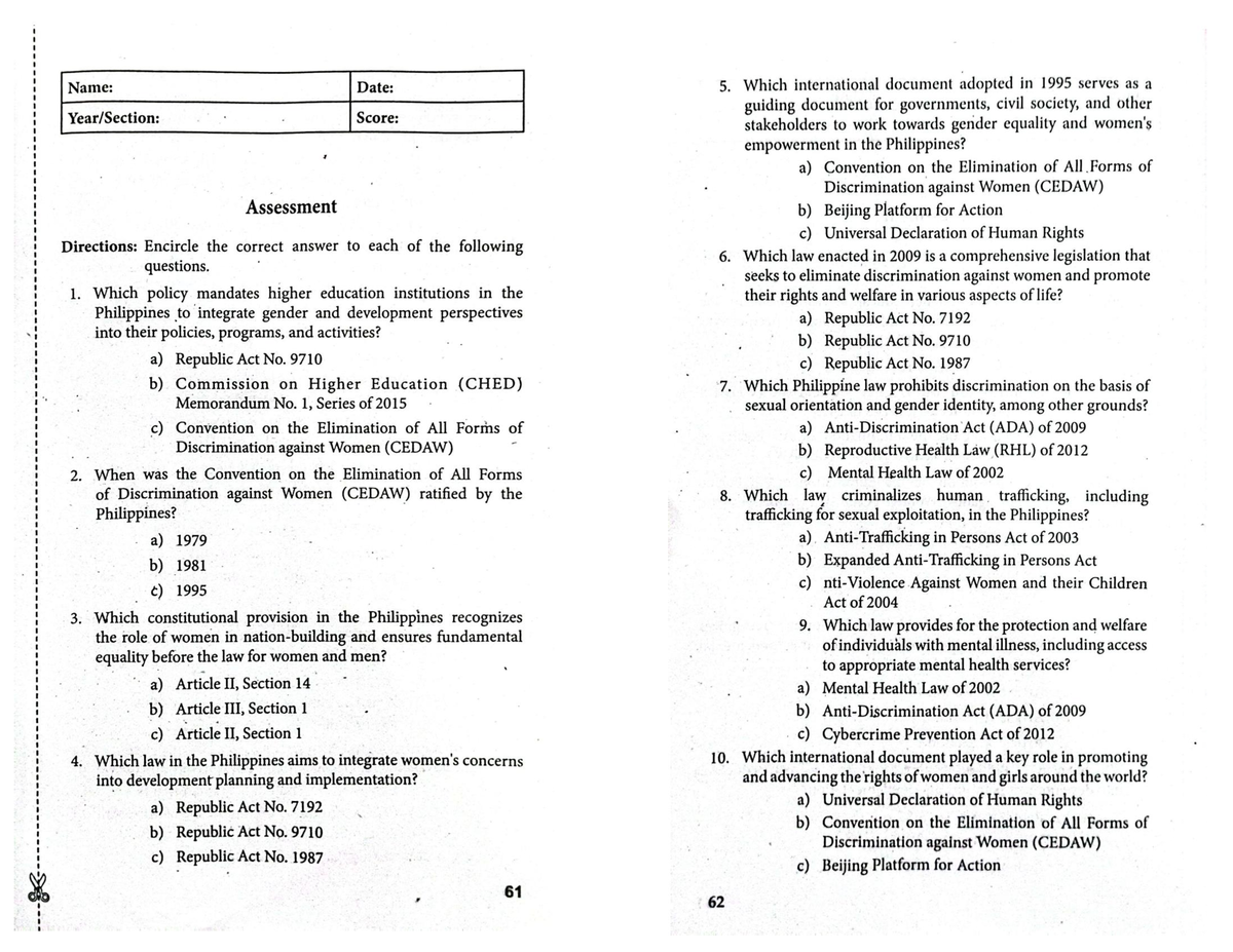 Assessment-3 - SSDG - Psychology - Studocu