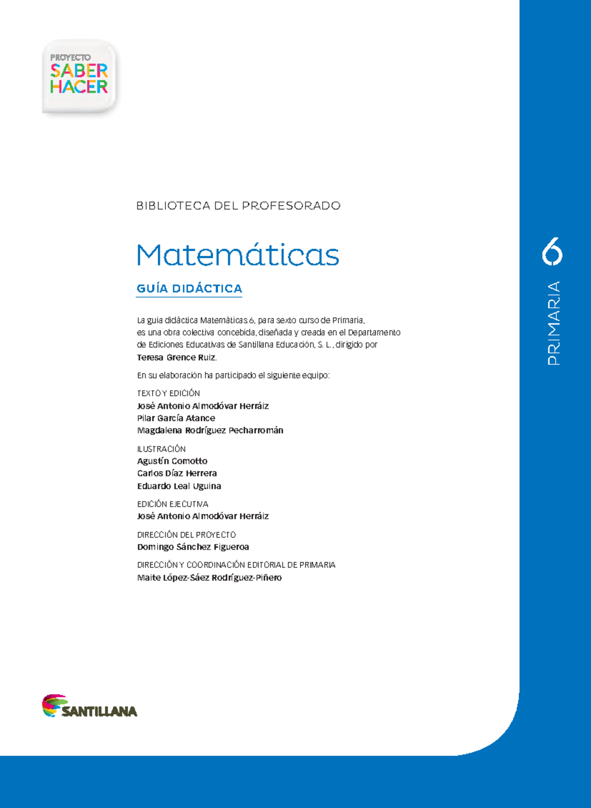 Matemáticas Primaria Biblioteca DEL Profesorado GUÍA Didáctica ...