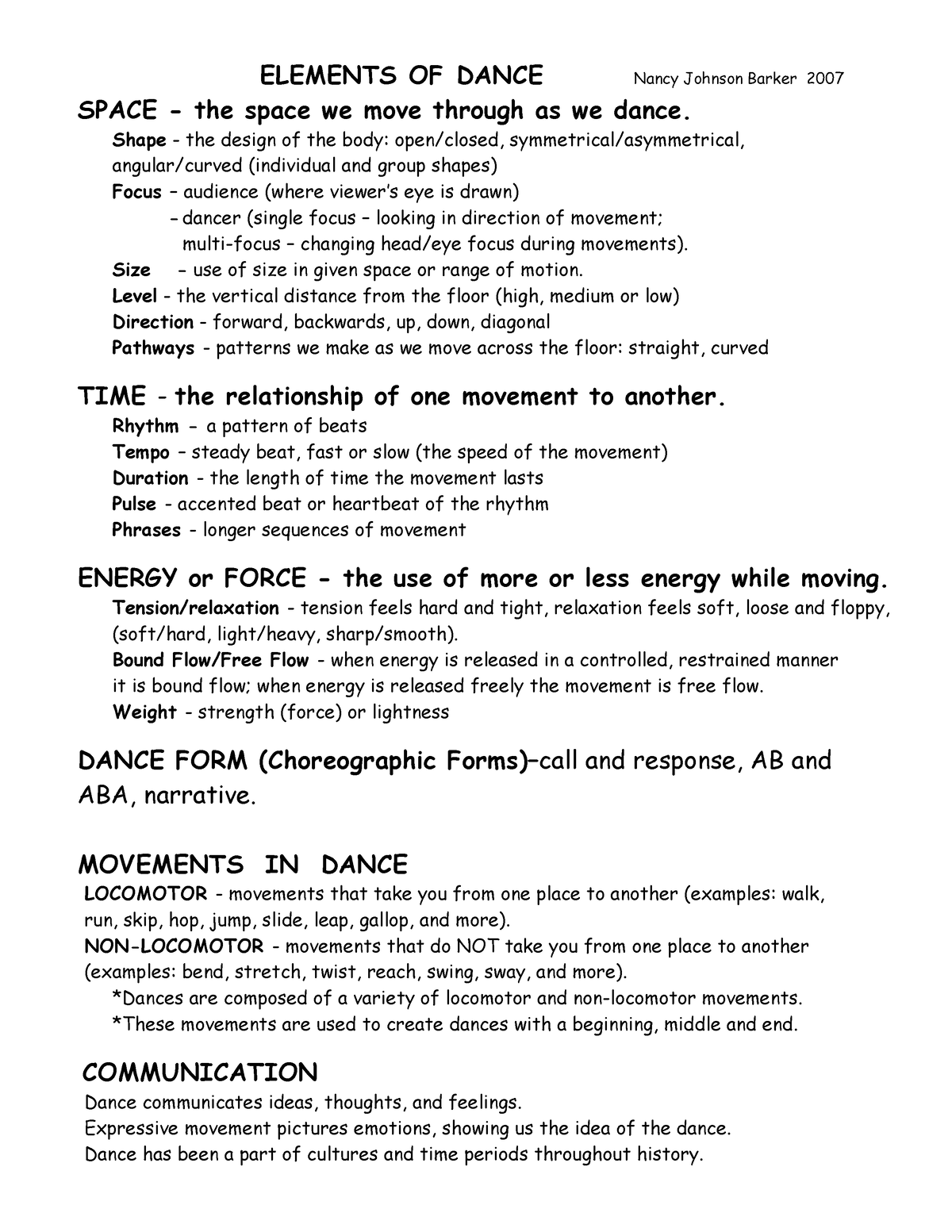 dance-elements-and-dance-elements-of-dance-nancy-johnson-barker-2007