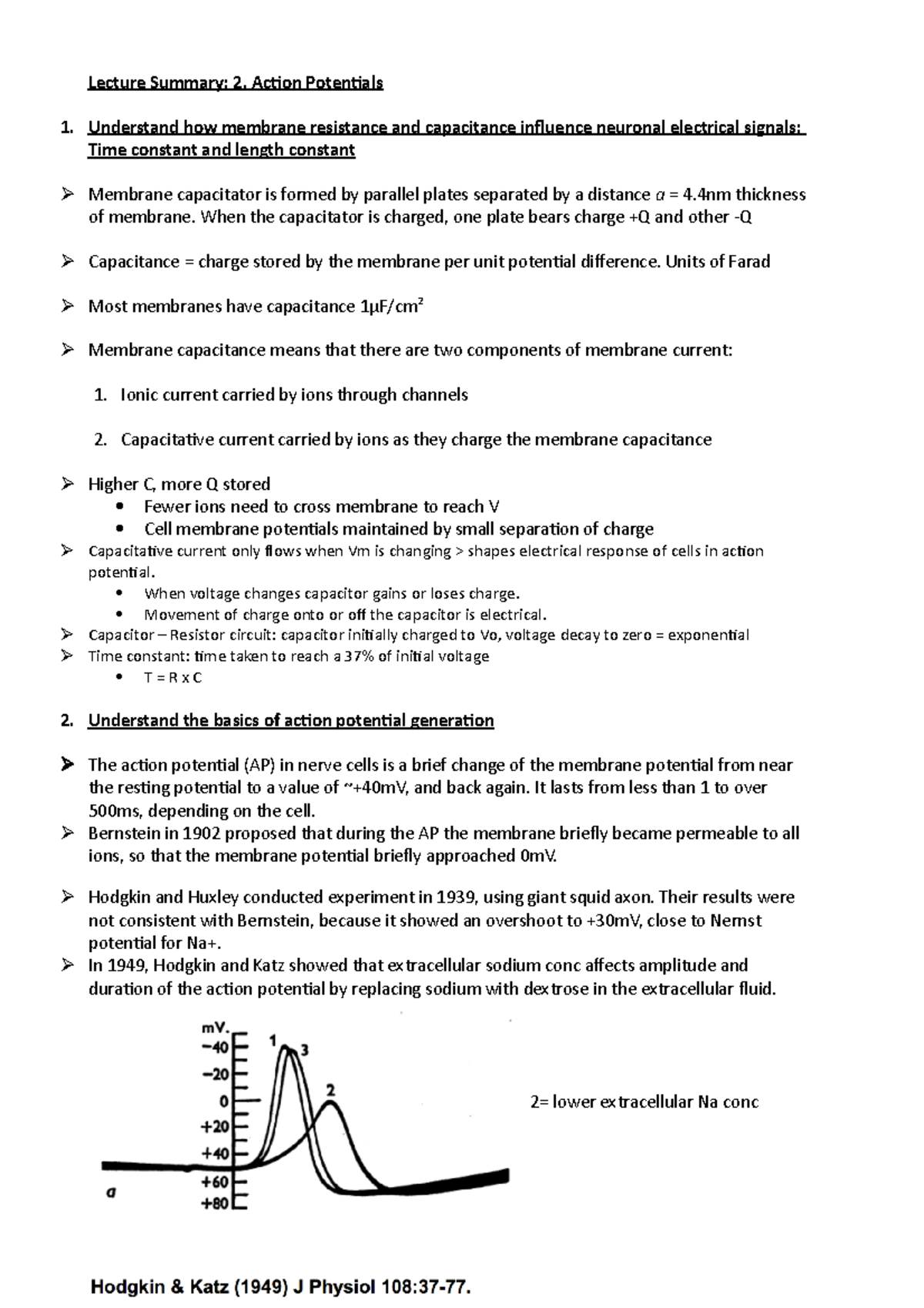 revision-resting-potential-and-action-potential-2-lecture-summary