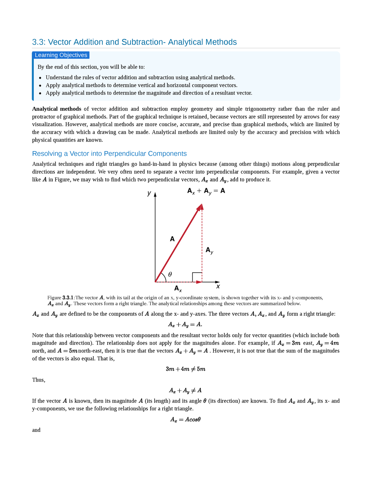 3-3-vector-addition-and-subtraction-analytical-methods-apply