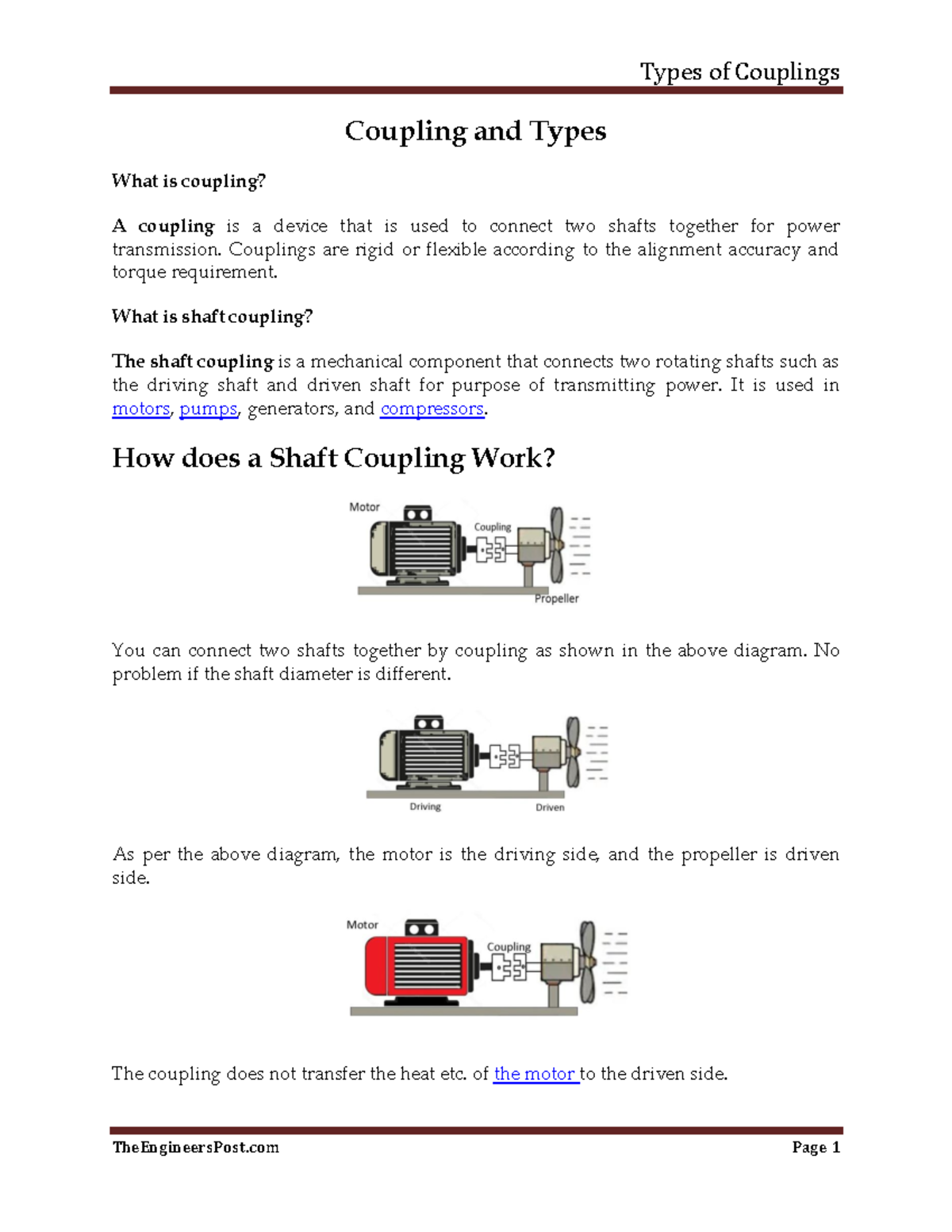 Coupling and Types - Coupling and Types What is coupling? A coupling is ...