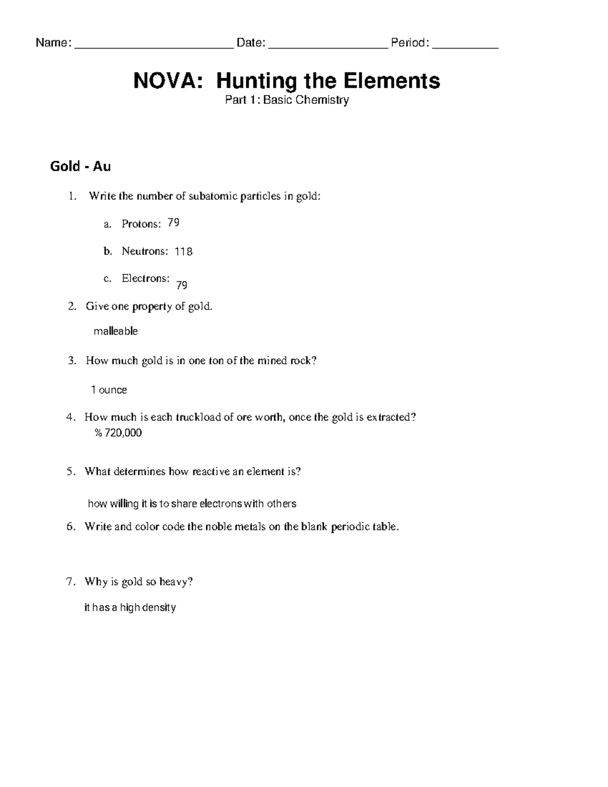 Kami Export - Jacob Janning - Hunting the elements video notes - Gold ...