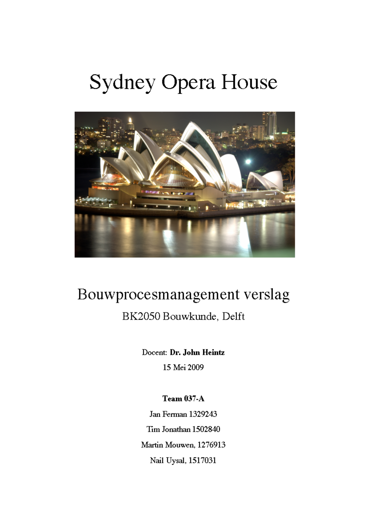 case study sydney opera house