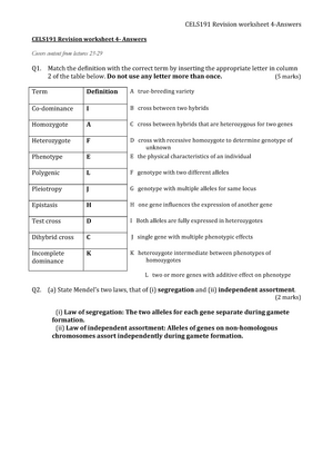 Q17 What Is The Phenotypic Ratio Of F2 Generation In Mendelian Dihybrid Cross