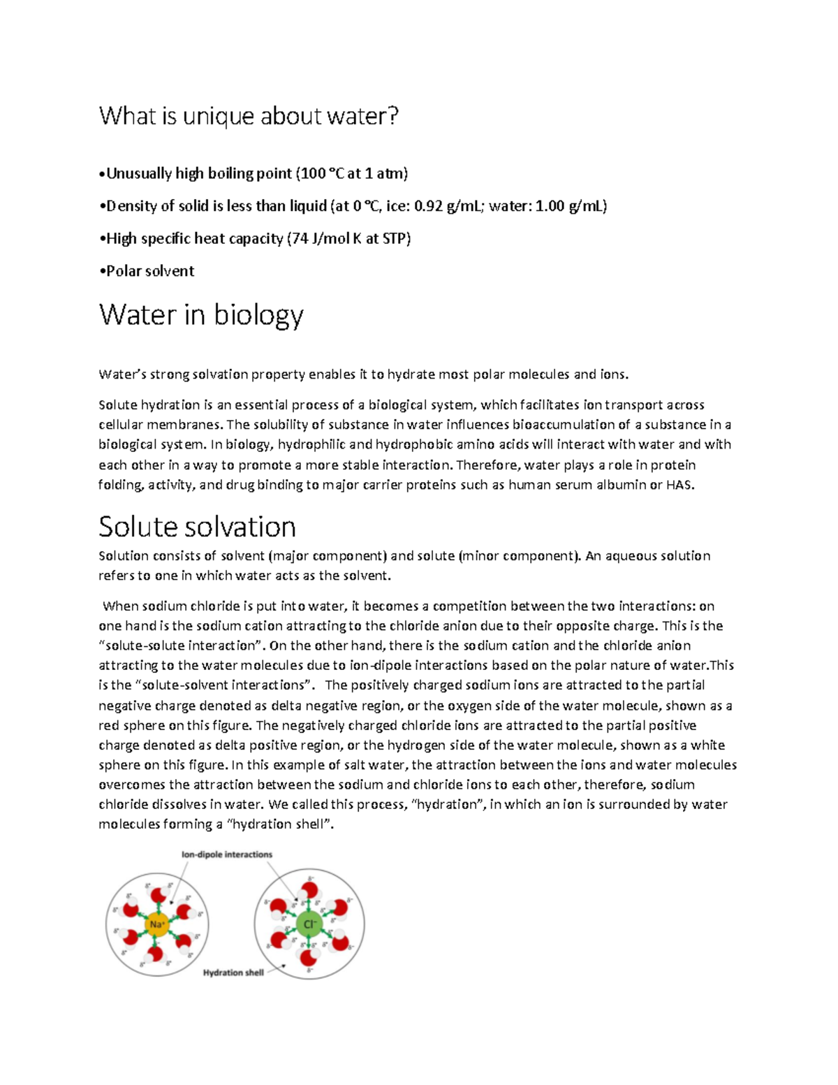 equilibrium-and-solubility-what-is-unique-about-water-unusually-high