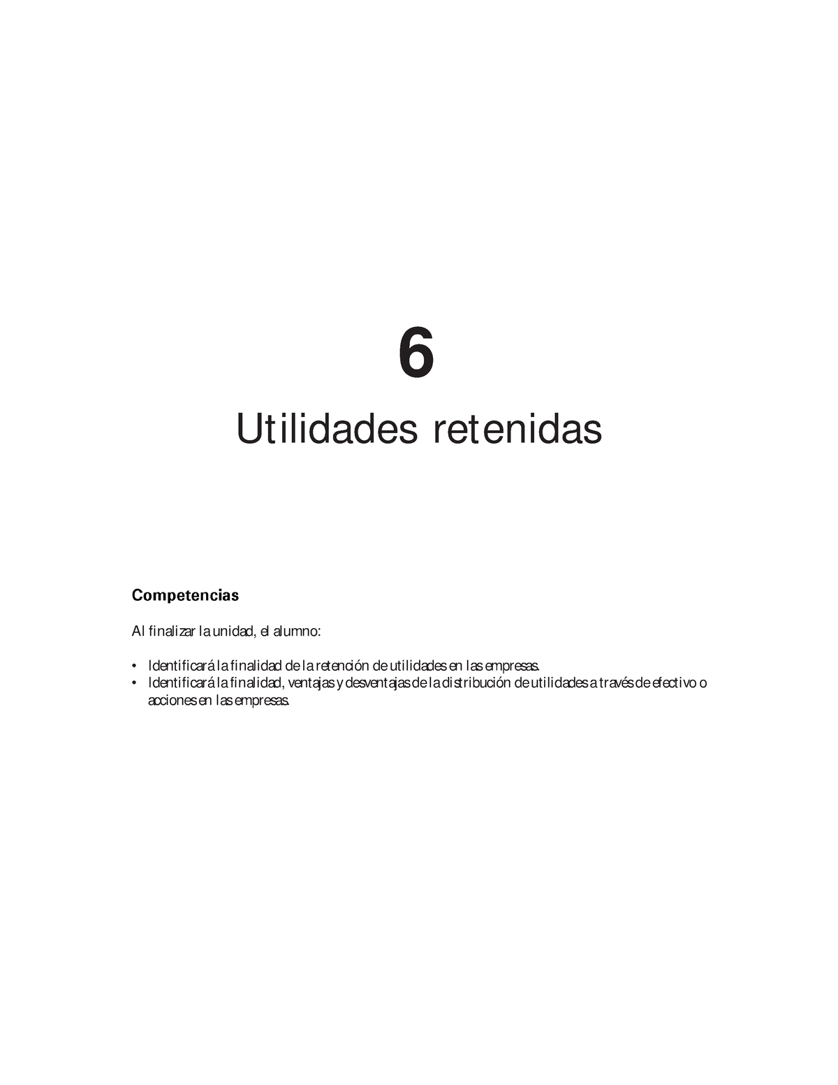 Utilidades Retenidas - Informacion Financiera 06 - 6 Utilidades ...