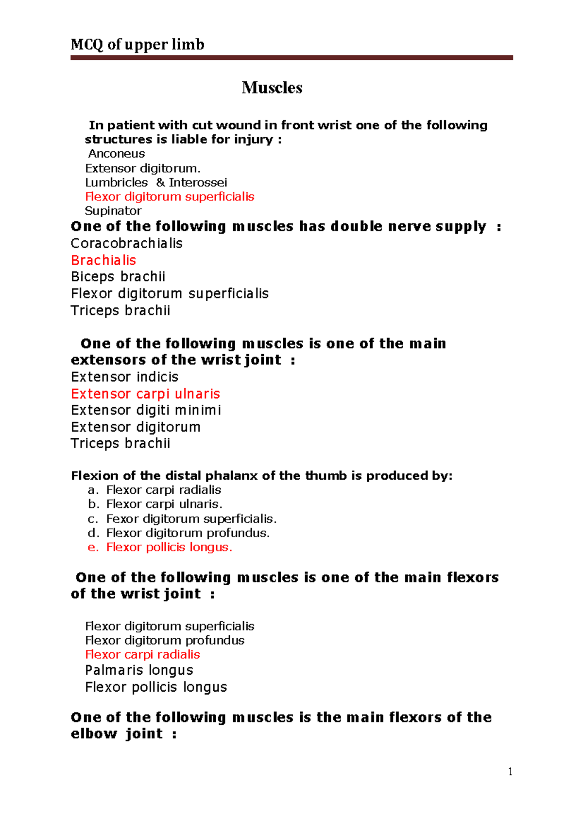 mcq-of-upper-limb-2022-answer-muscles-in-patient-with-cut-wound-in