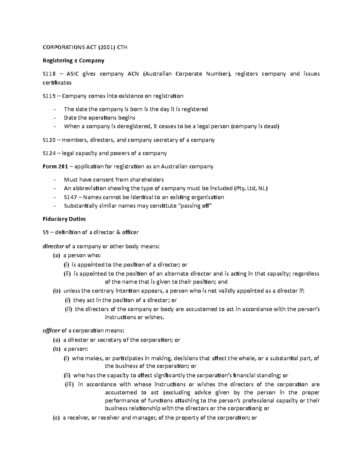 corps-law-reviewer-corporations-act-2001-cth-registering-a-company