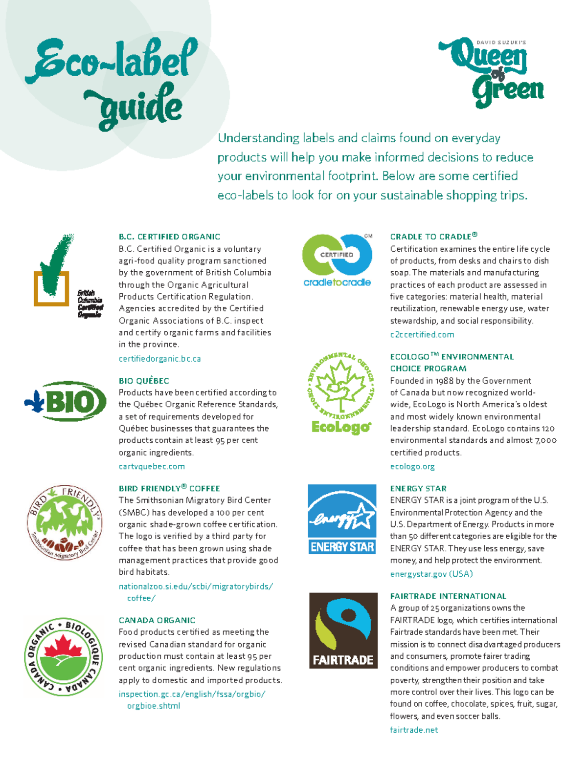 L5 extra Eco Label Guide - Eco–label guide Understanding labels and ...