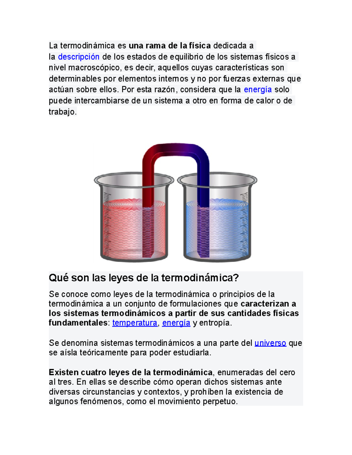 La termodinámica es - tipos y que es la termidinamica - La ...