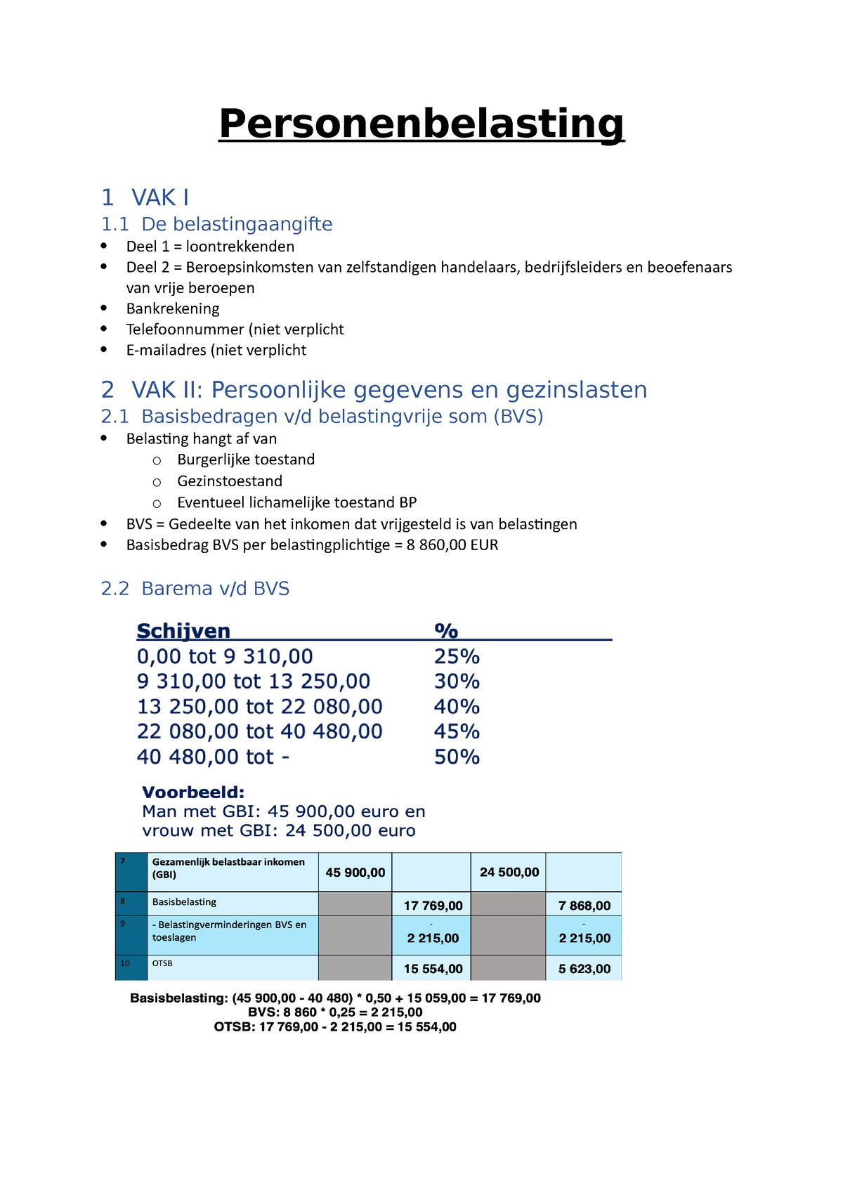 eth d arch personenbelasting