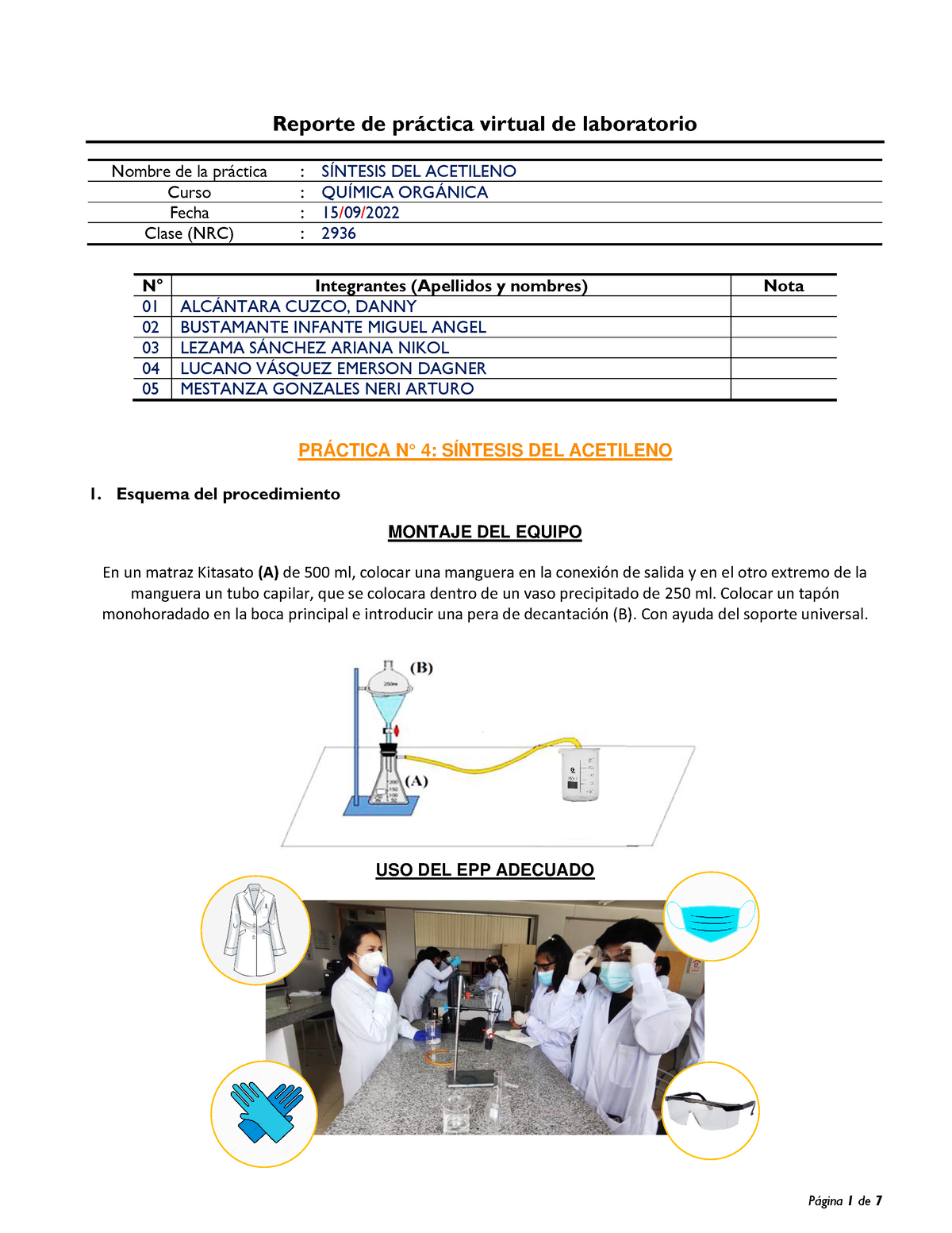 Cuarta Practica - Grupo Nº01 - Reporte De Pr·ctica Virtual De ...