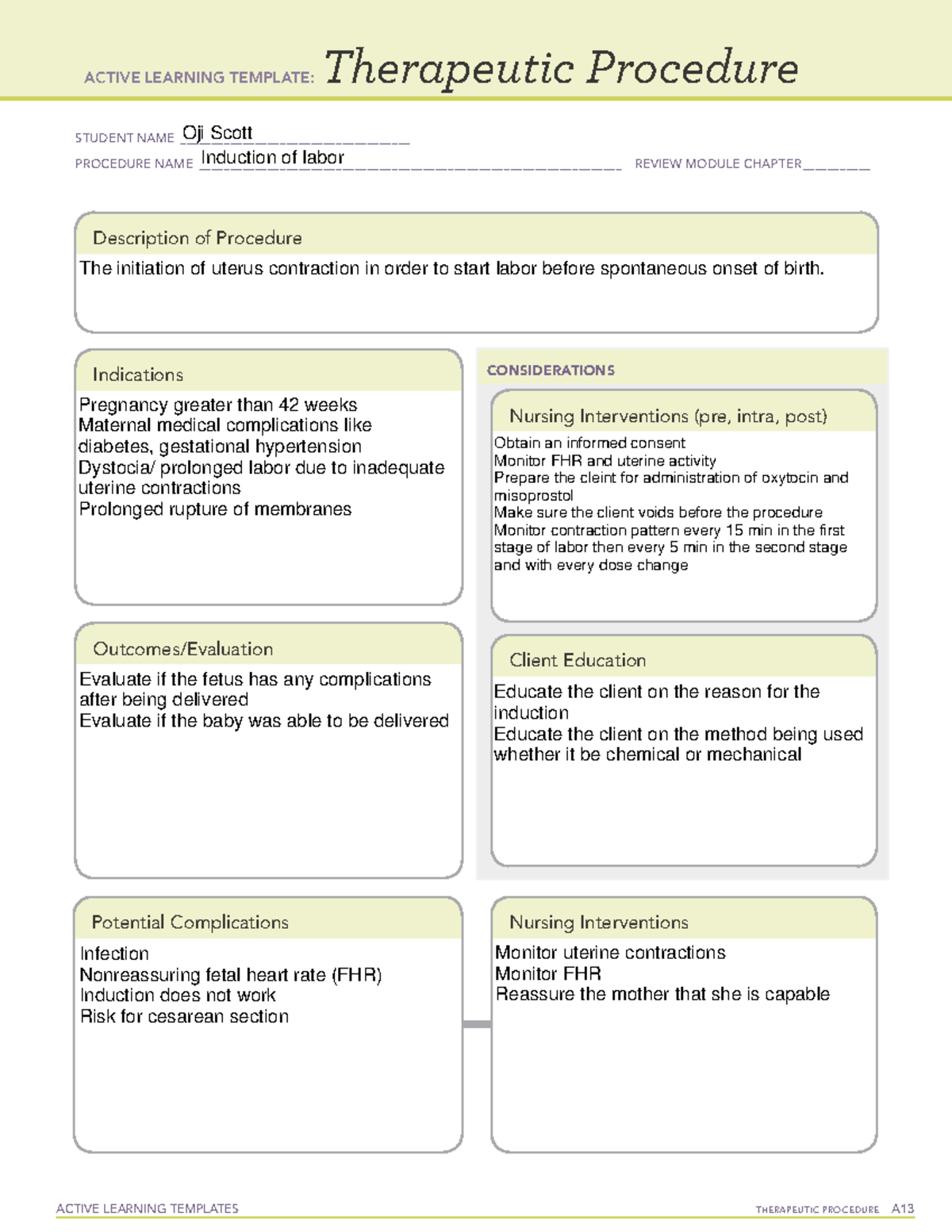 45 Labor Stages, Induced and Augmented, Dystocia, Precipitous Labor Nursing  Care Plans - Nurseslabs