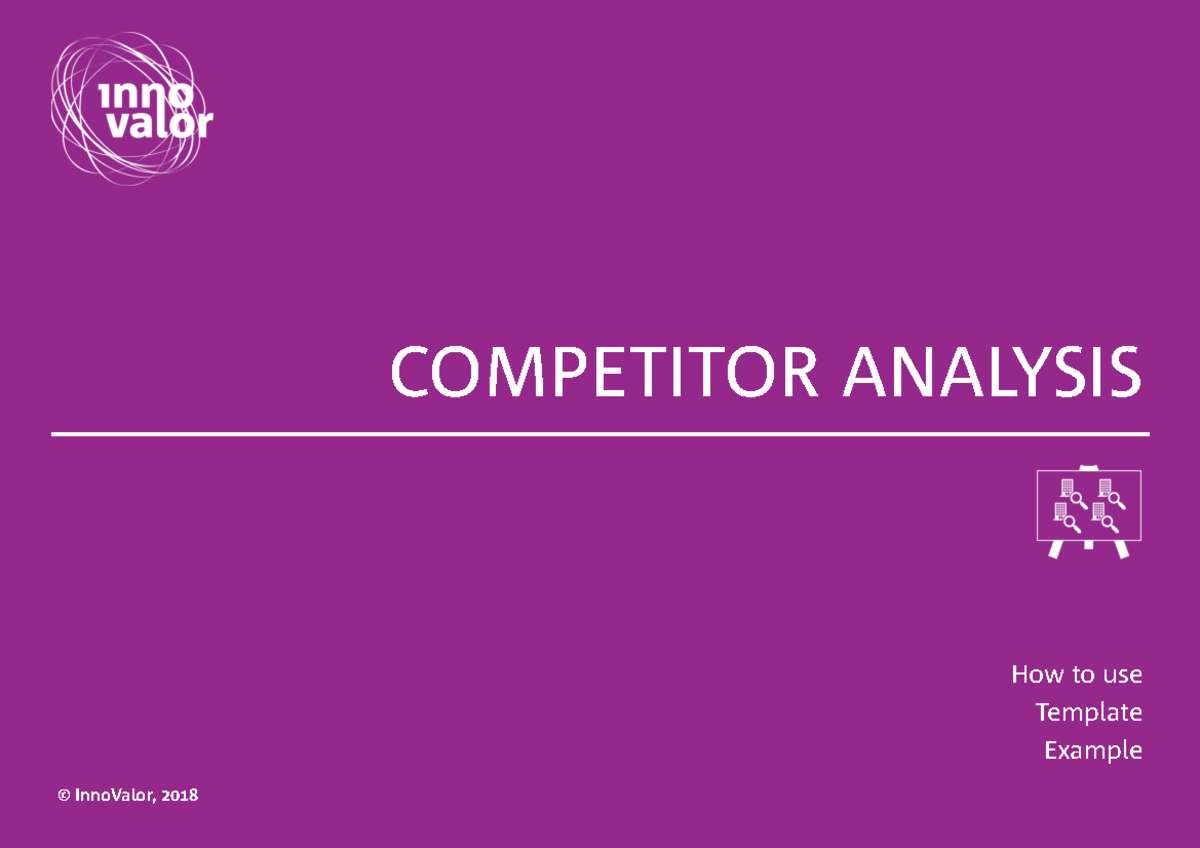 Download competitor analysis - COMPETITOR ANALYSIS How to use Template ...