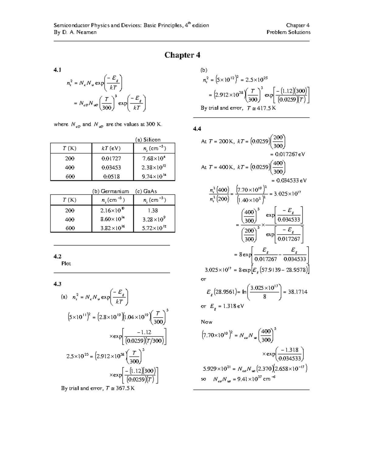 chapter-4-semiconductor-physics-ex-solution-semiconductor-physics