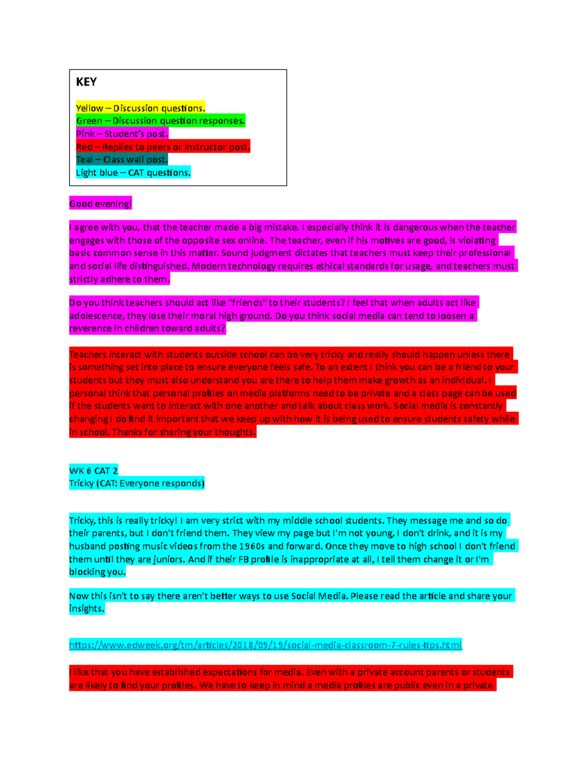 literature review week 6 gcu