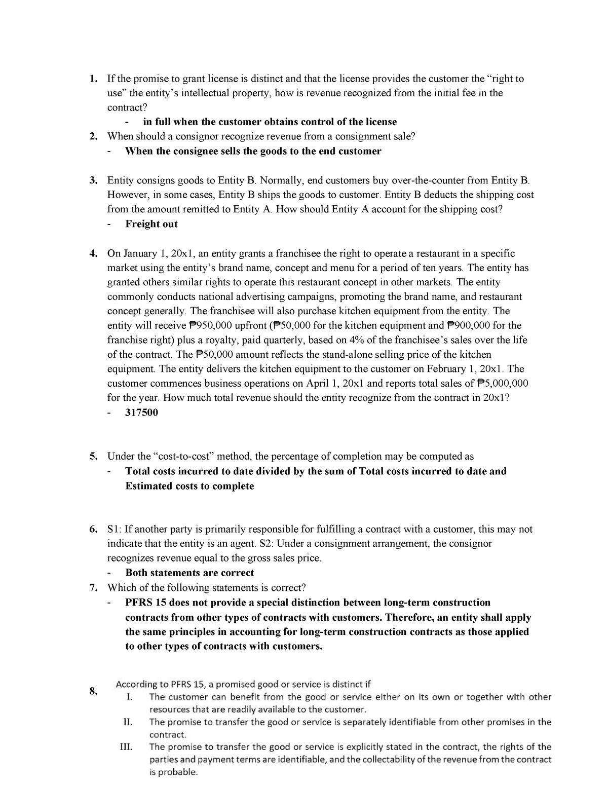 Finals-quiz-2 compress - 1. If the promise to grant license is distinct ...