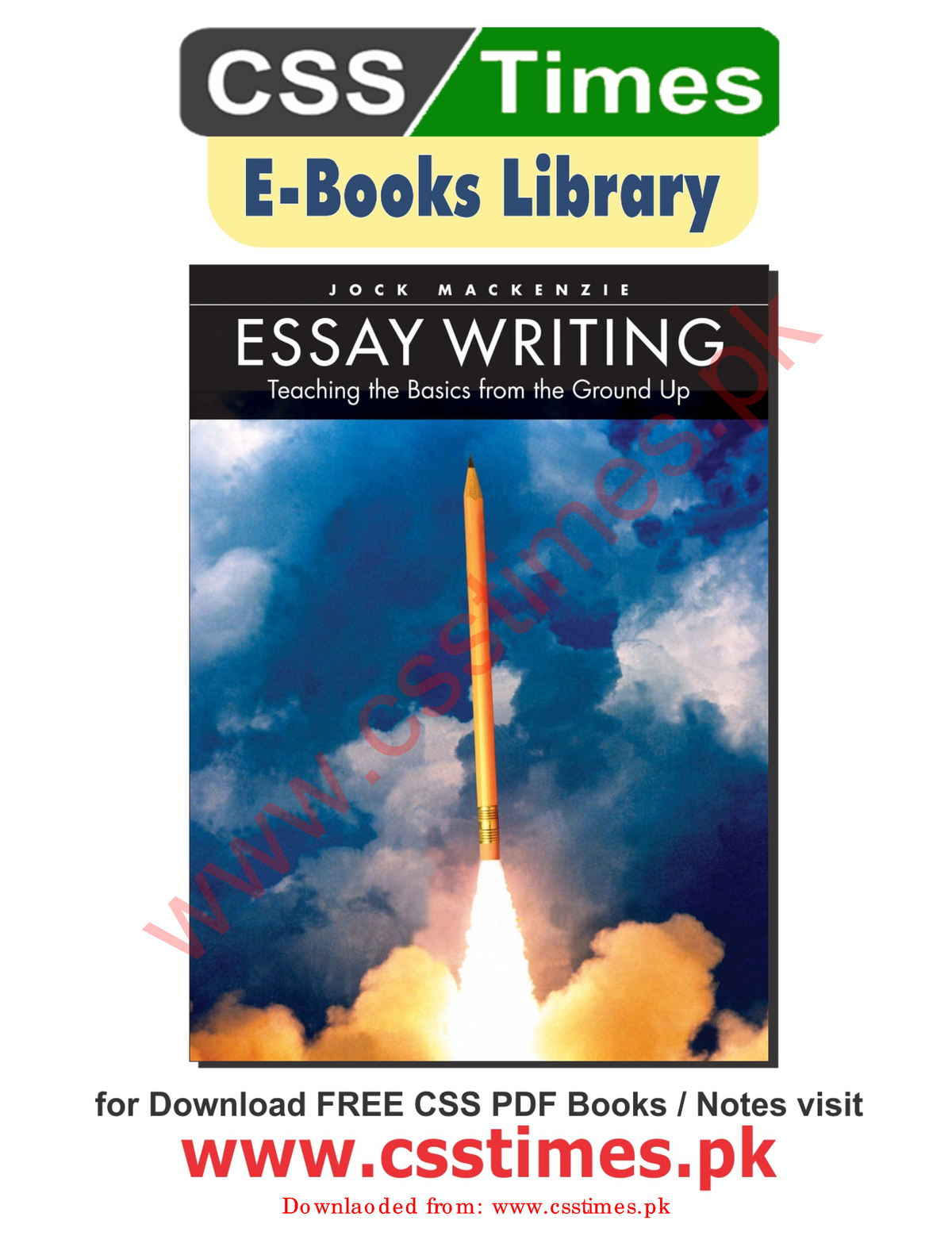 essay writing teaching the basics from the ground up