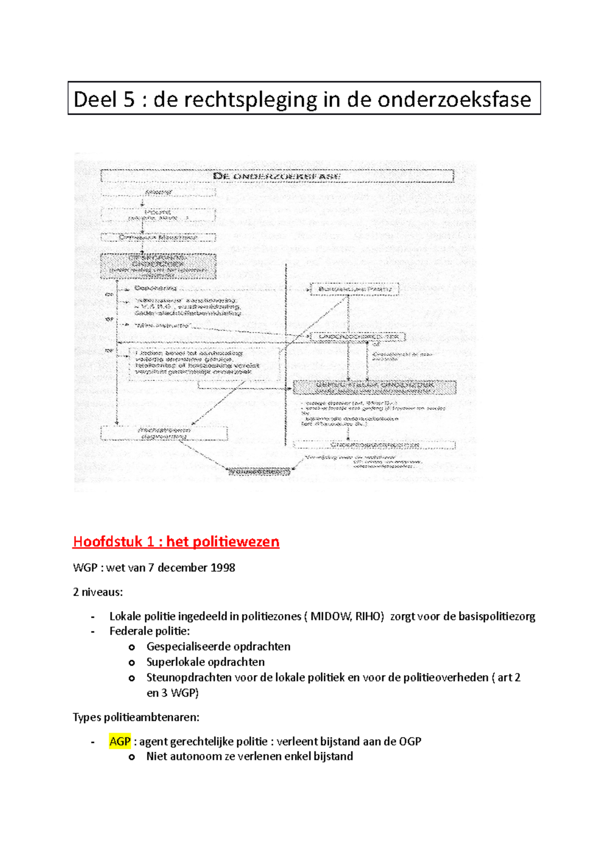 Uitgebreide Samenvatting Strafrecht En Strafprocesrecht - Deel 5 - Deel ...