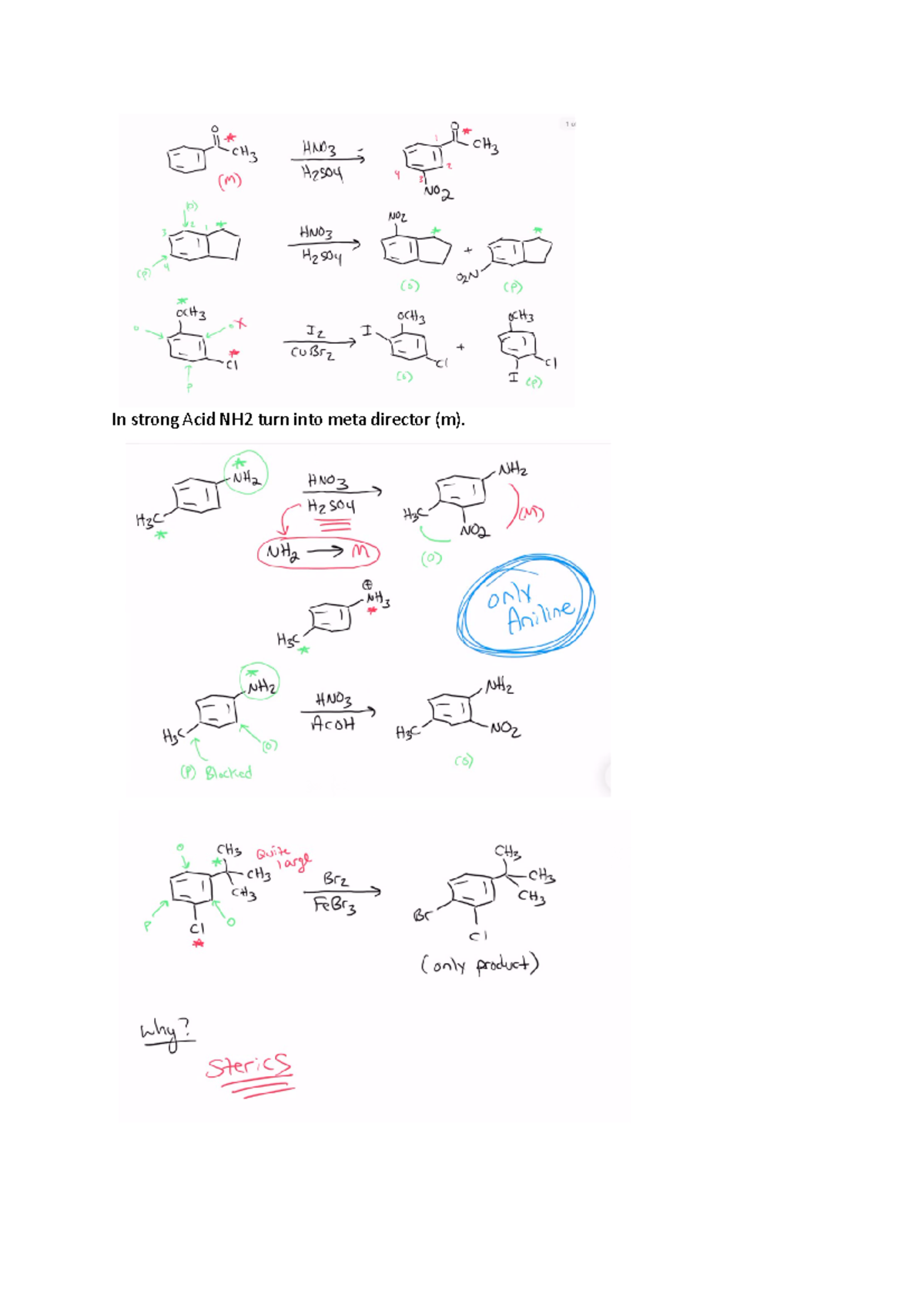 Review Material For Exam 4 - Chem 332 - In Strong Acid Nh2 Turn Into 