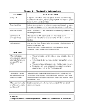 Ch. 17 Notes - Chapter 17: The Origins of Progressivism KEY TERMS NOTE ...