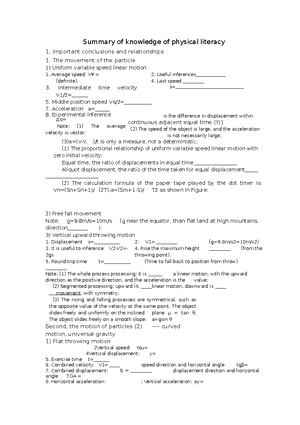 Description of how fast or slow the movement is - speed - Know the ...