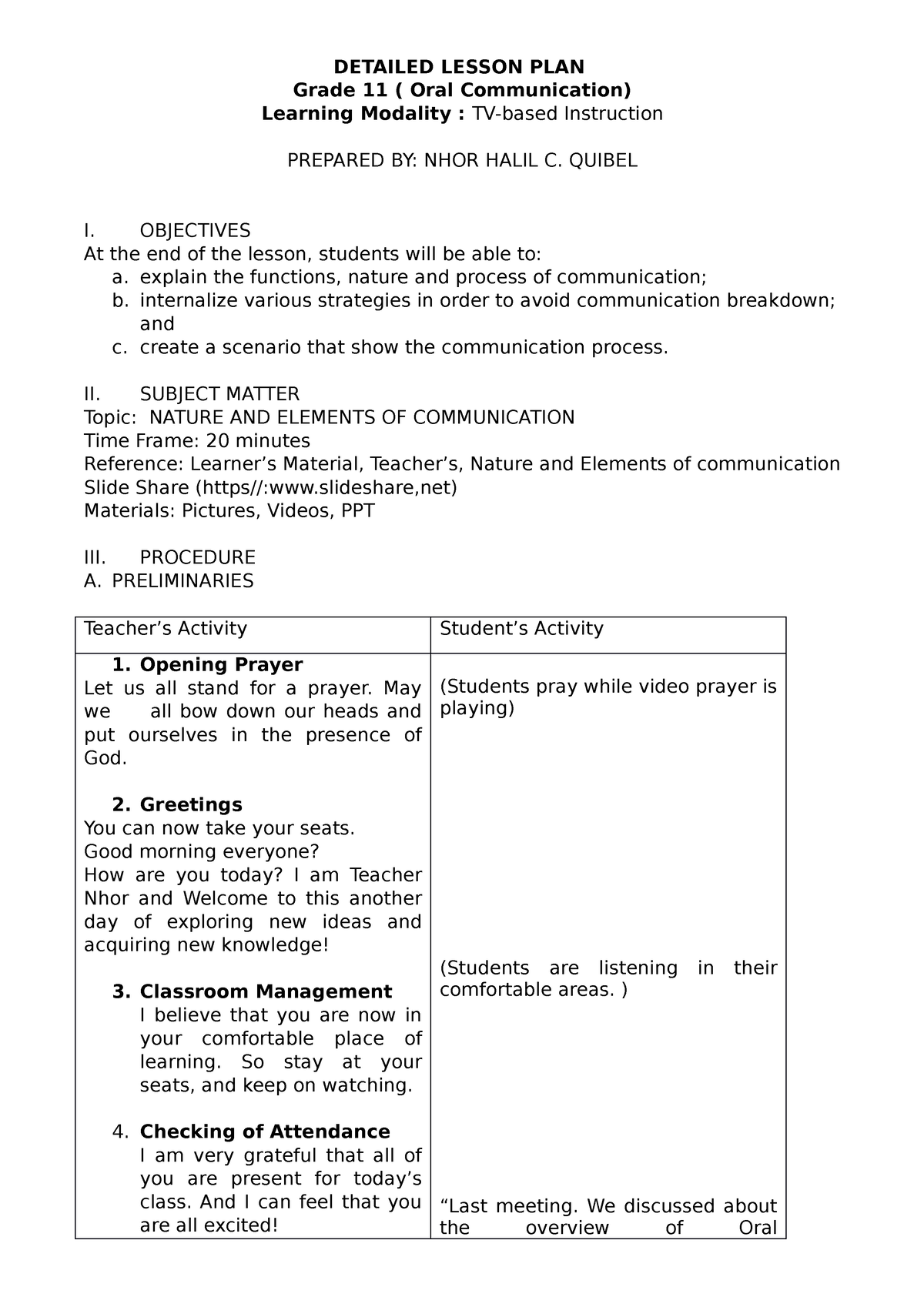 lessson-plan-nature-and-elements-of-communication-detailed-lesson