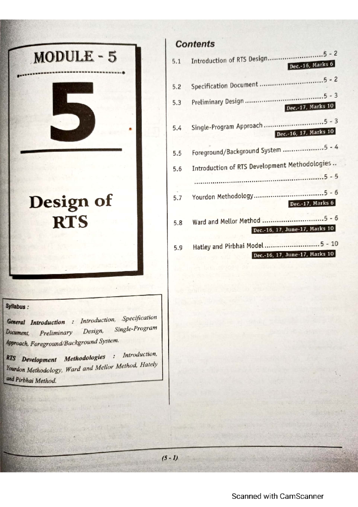 Module 5 RTS notes - DSP algorithms and architecture - Studocu
