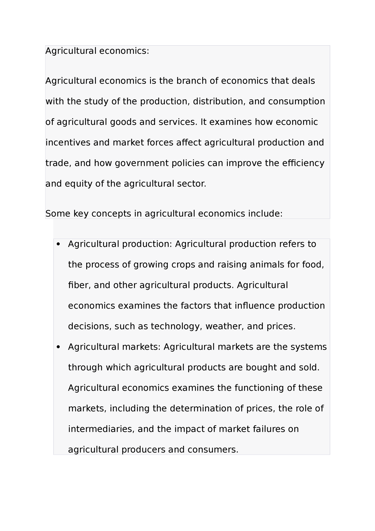 thesis topics for agricultural economics