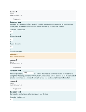 Prelim Lab Quiz 1 Attempt Review - 10/11/23, 10:50 AM Prelim Lab Quiz 1 ...