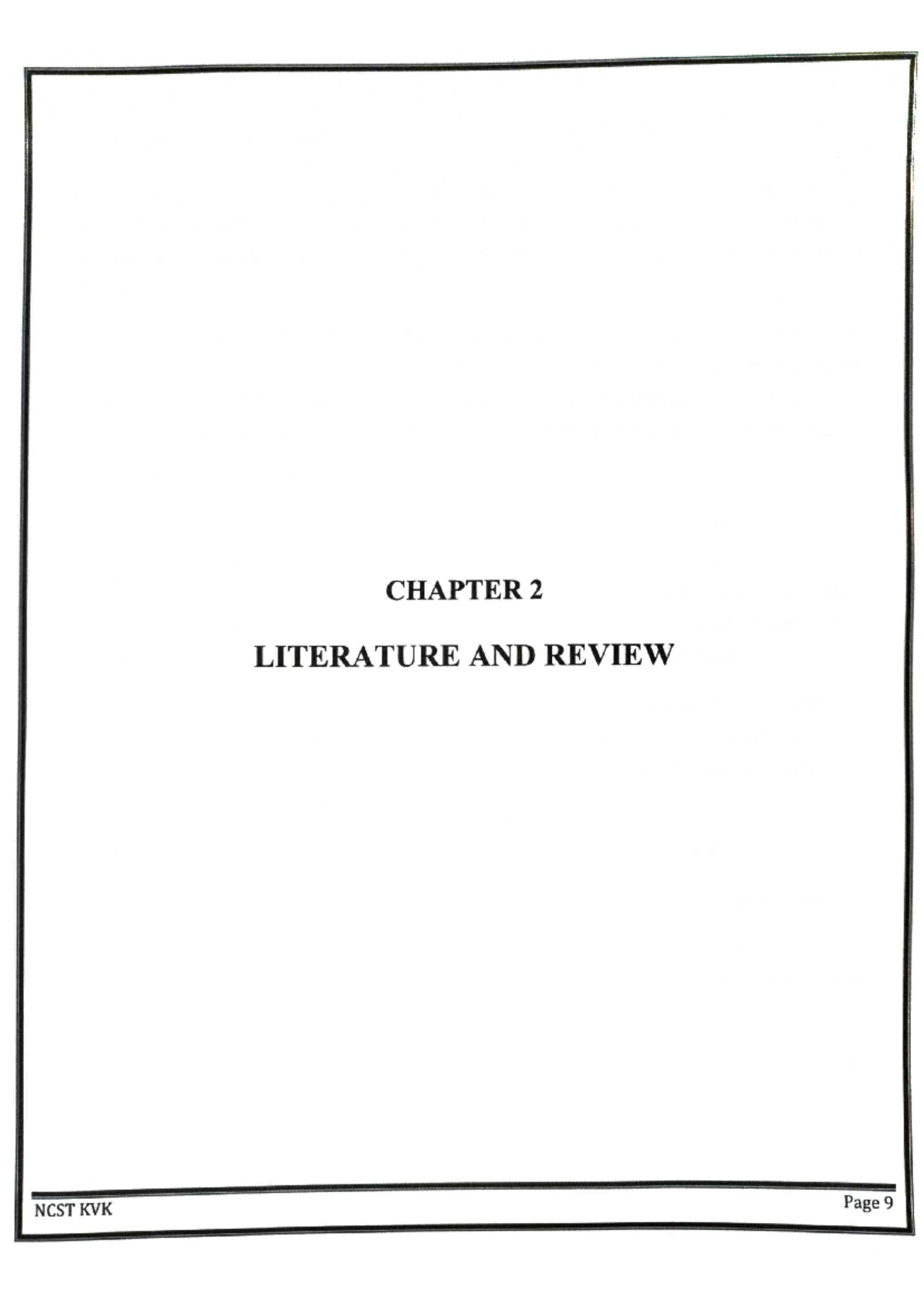 Chapter 2 Literature and Review - Bachelor of business administration ...