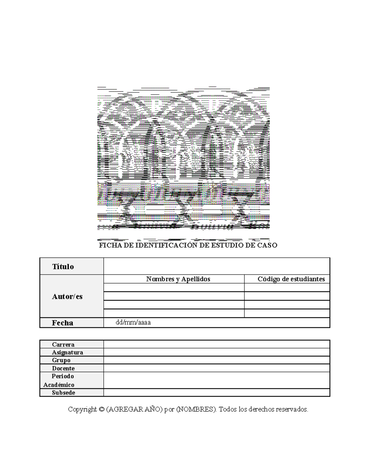 Formato Estudio DE CASO - FICHA DE IDENTIFICACIÓN DE ESTUDIO DE CASO ...