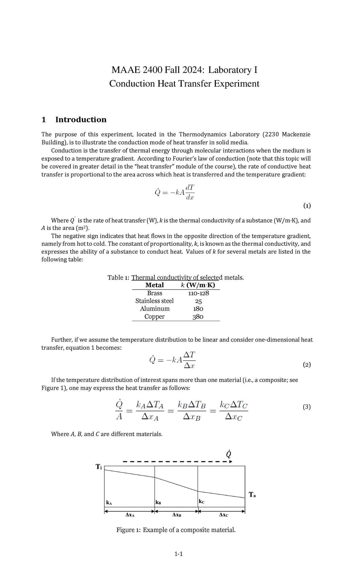 MAAE2400 F2024 Lab Manual 1 MAAE 2400 Fall 202 4 Laboratory I