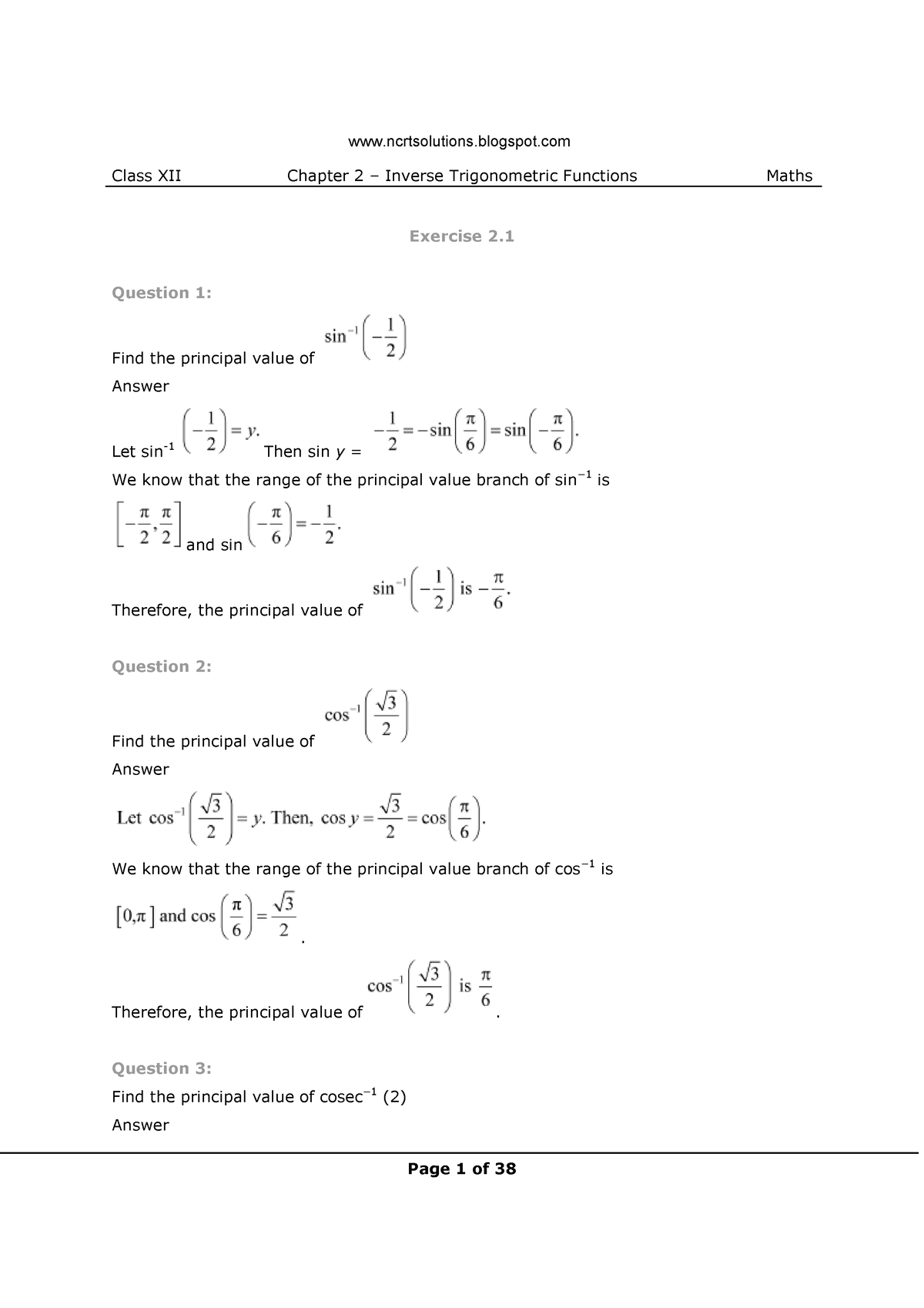 plus-two-chapter-2-inverse-trigonometric-functions-class-xii-chapter