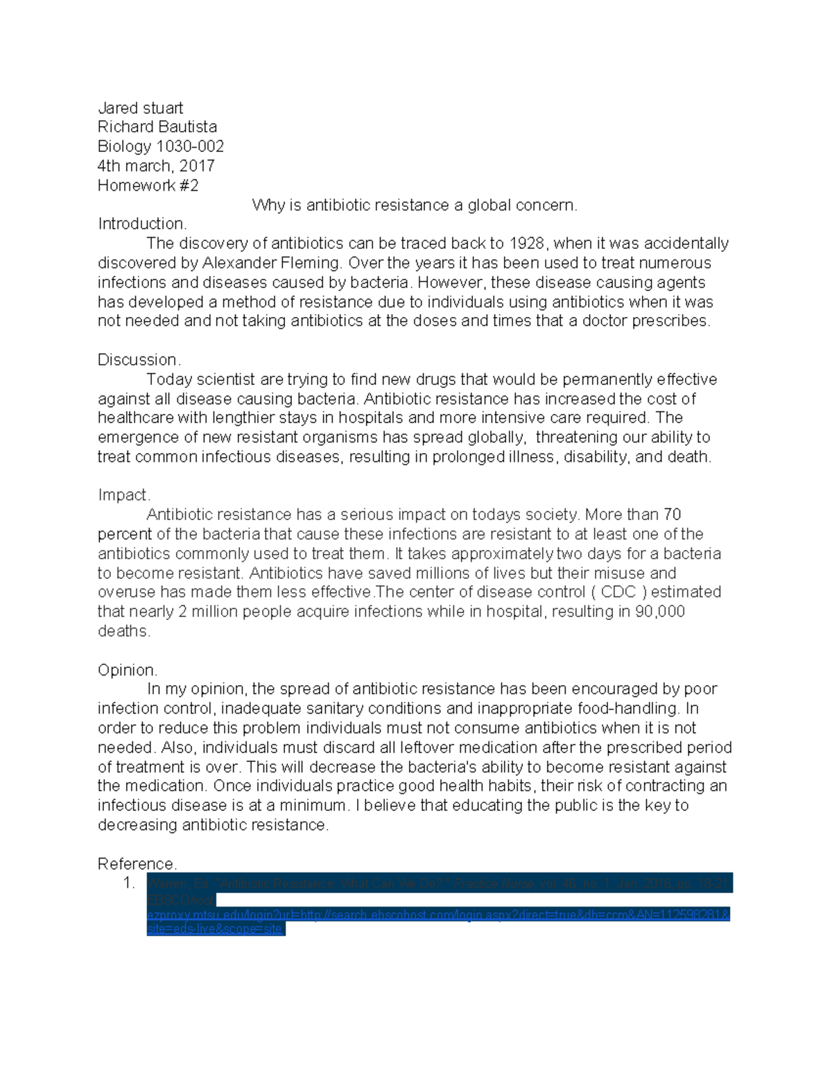 Antibiotic antimicrobial resistance picture