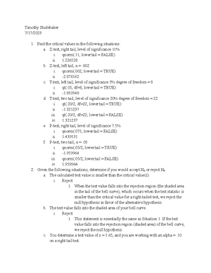 statistics homework 1