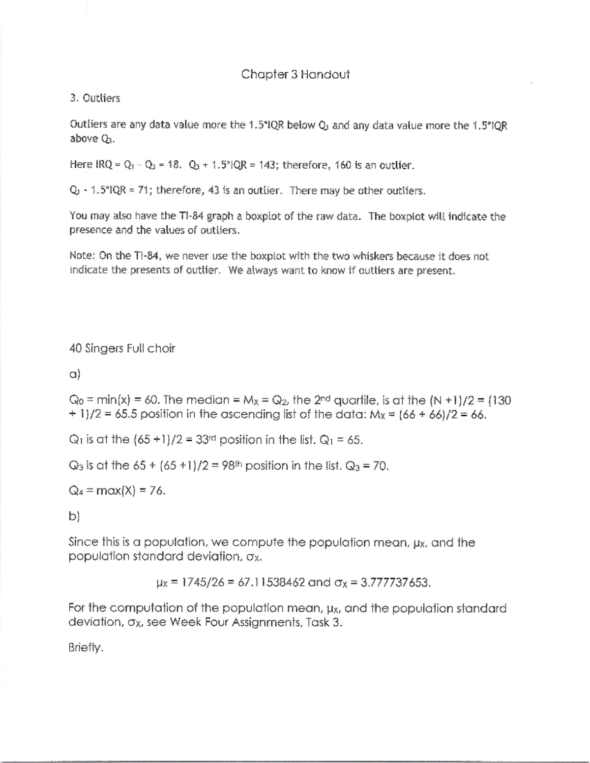 Chapter 3 Handout-7 Stats: Data and Models 4th edition - ECON 5 - Studocu