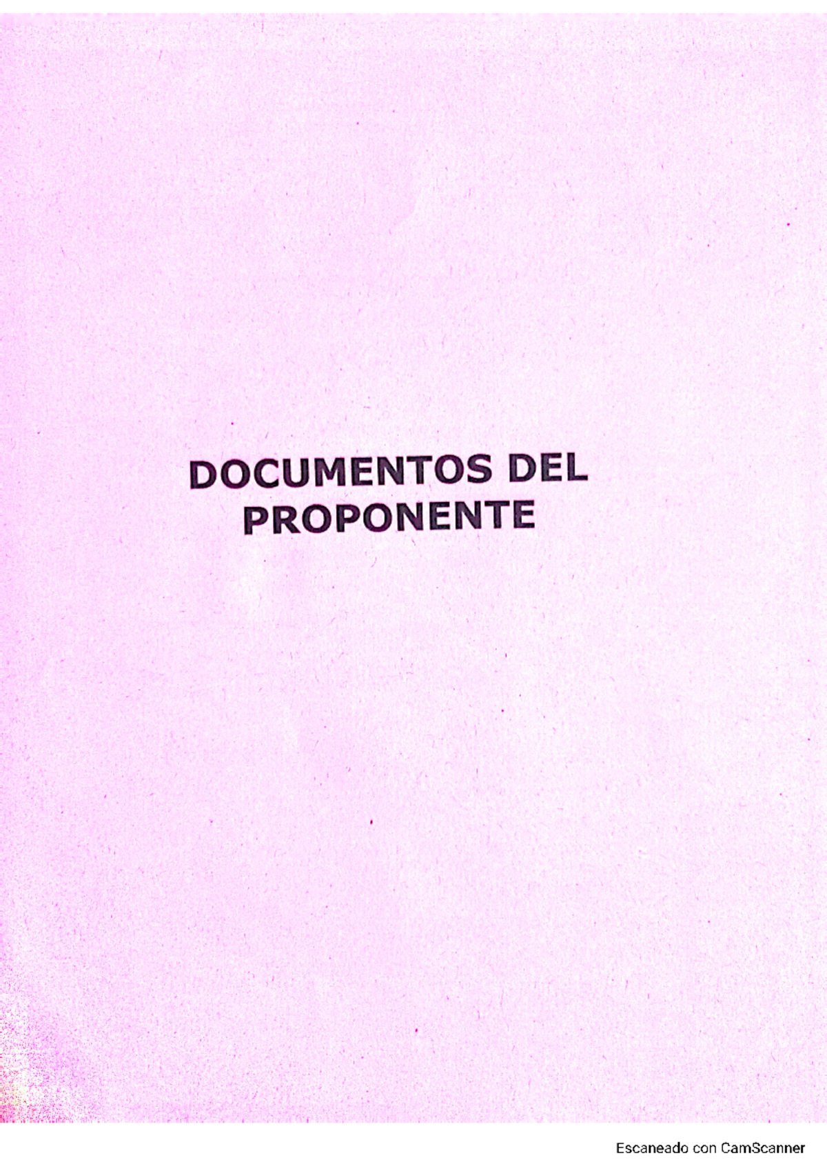 10.-DOC. Proponente - propuesta - DOCUMENTOS DEL PROPONENTE Escaneado ...