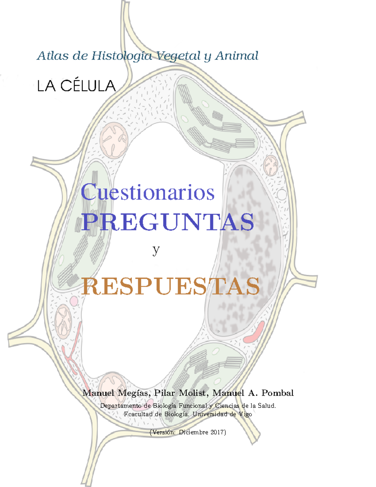 Atlas Celula Questionarios Respuestas - Atlas De Histolog ́ıa Vegetal Y ...