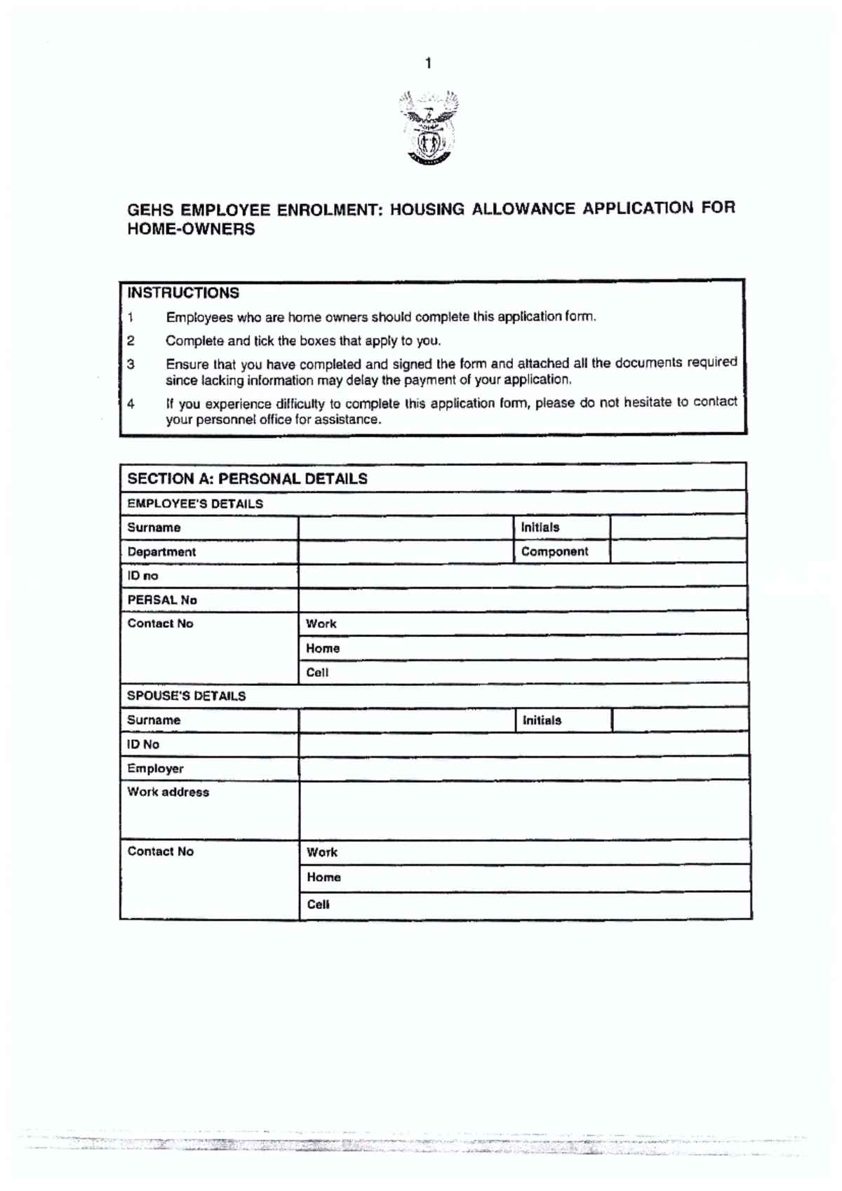 housing-allowance-form-for-homeowners-hrm2601-studocu