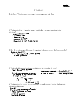 BIO 205 lecture notes - Bio 205 Notes unit 1 Day 1 Evolution- through 4 ...
