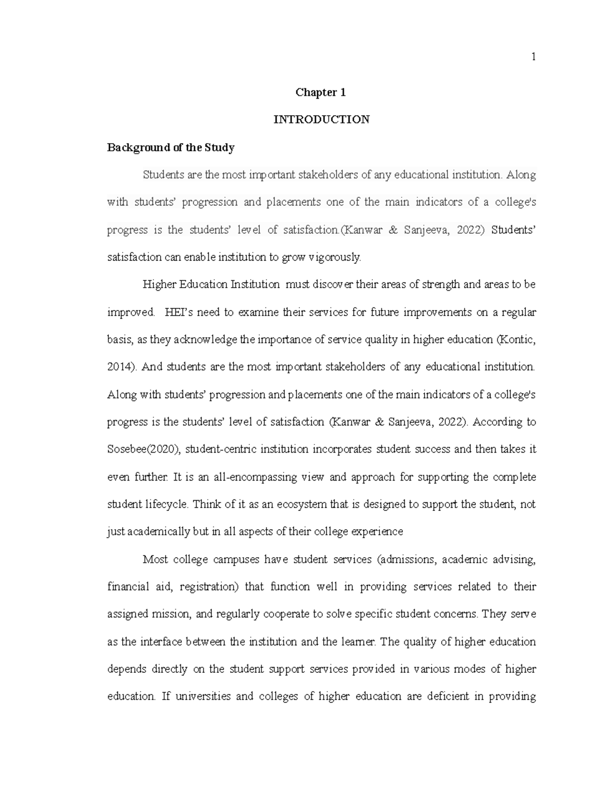 Thesis-Final - Thesis - Chapter 1 INTRODUCTION Background of the Study ...