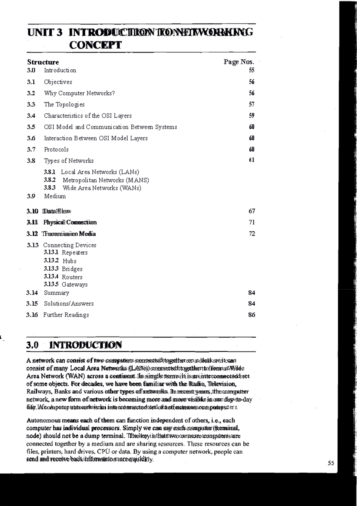Unit-3 - BCA Sem-6 - UNIT 3 INTRODUCTION TO NETWORKING CONCEPT ...