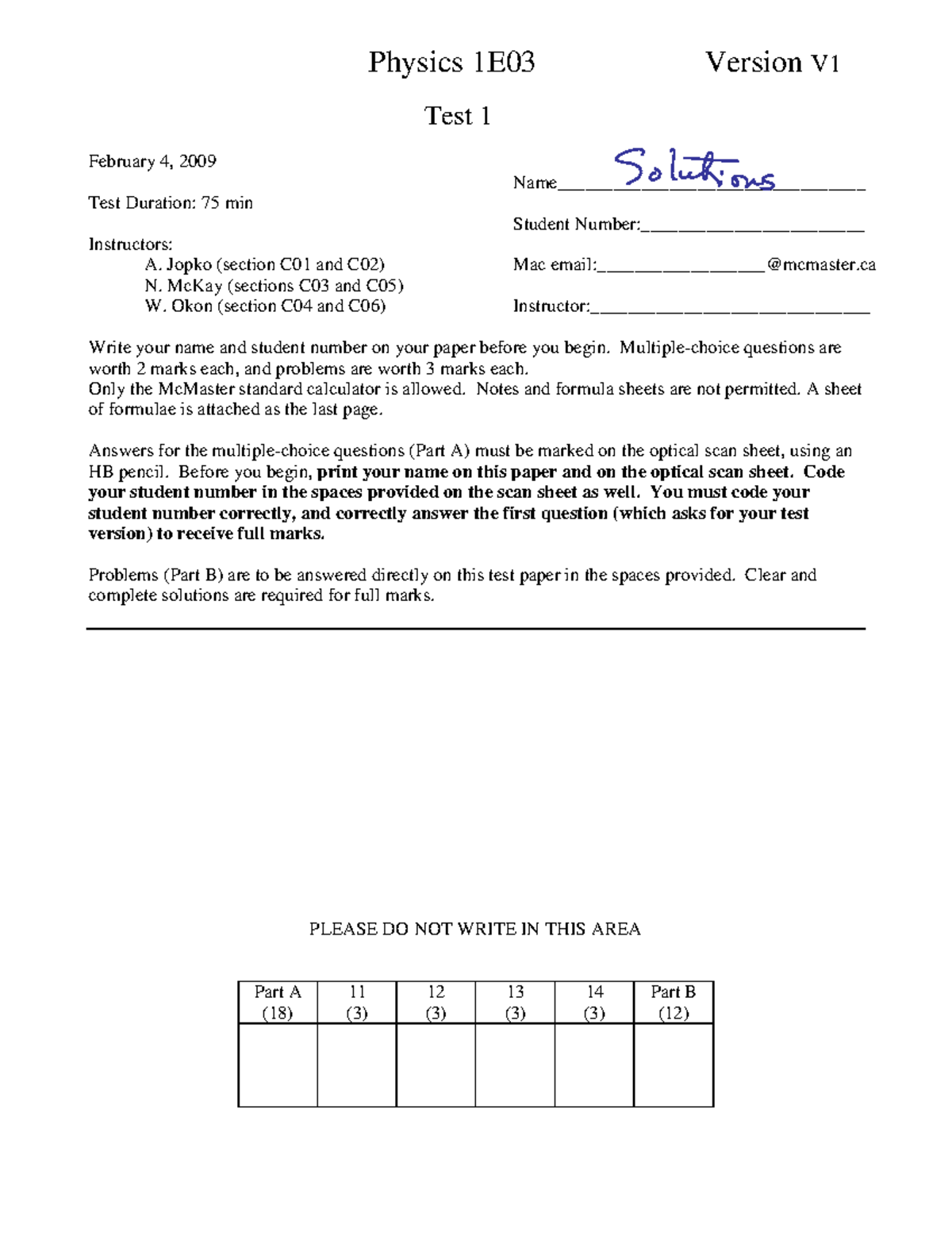 2009-solutions-practice-test-physics-1e03-version-v-test-1-february