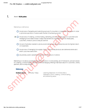 Test Bank Solutions Manual For International Marketing 18th Edition By ...