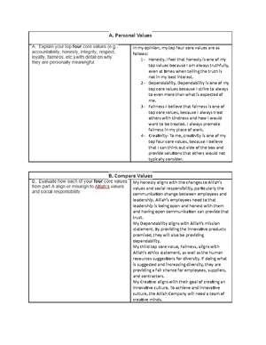 D082 Task 2: Emotional & Cultural Intelligence Analysis - D082 – Task 2 ...