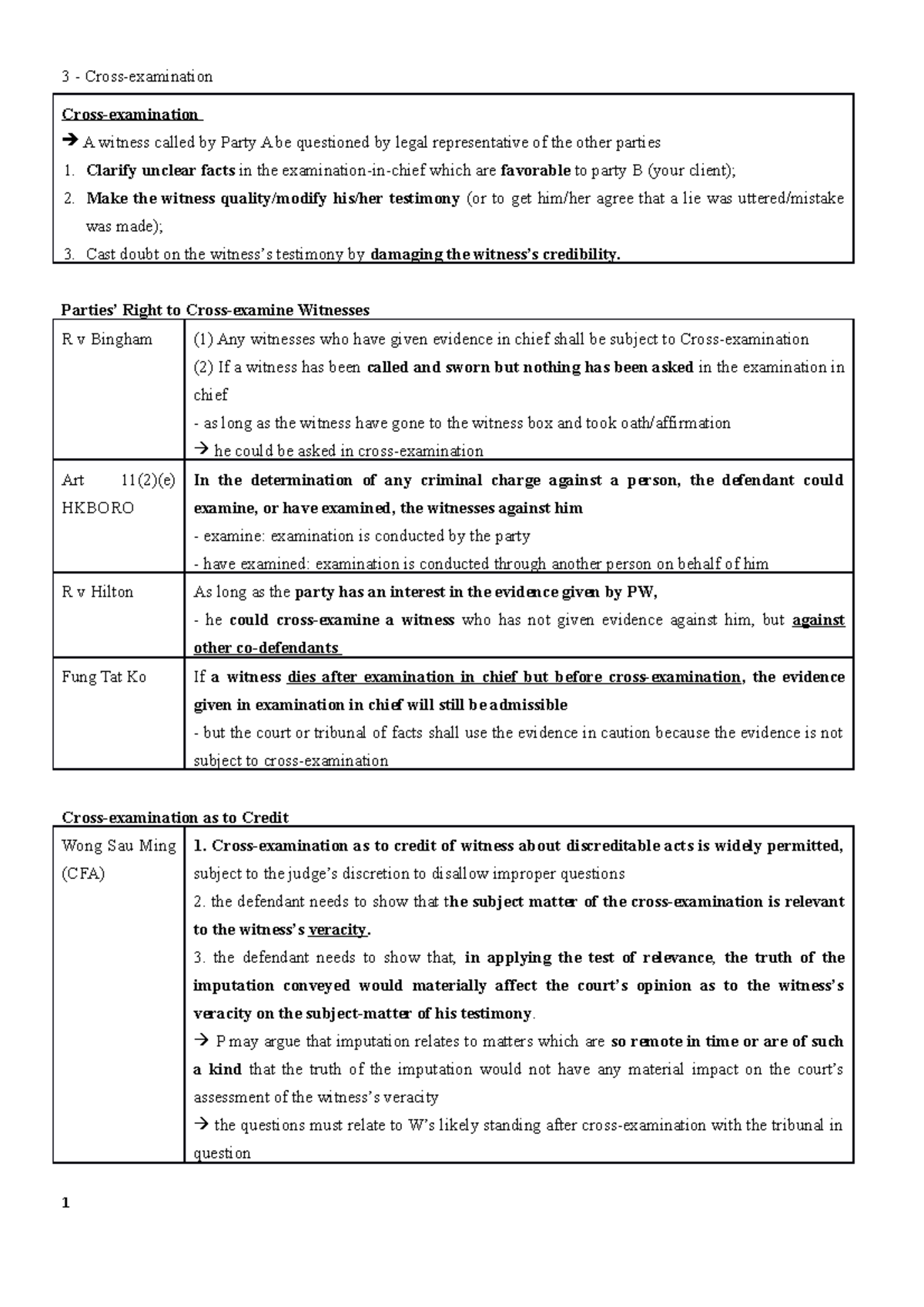 3-cross-examination-lecture-notes-3-cross-examination-a-witness